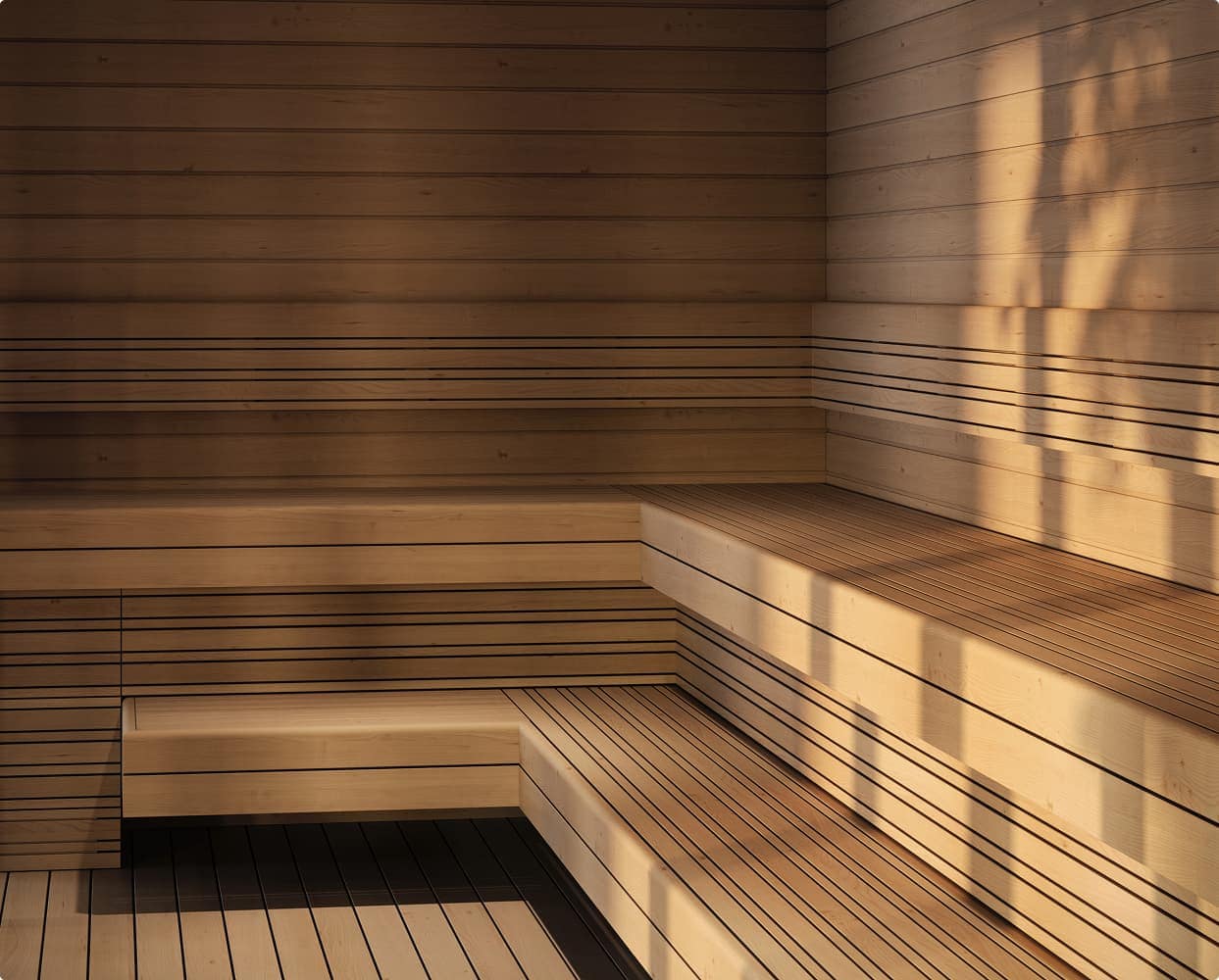 Sauna wellness amenity at Soenhause Coquitlam in Coquitlam