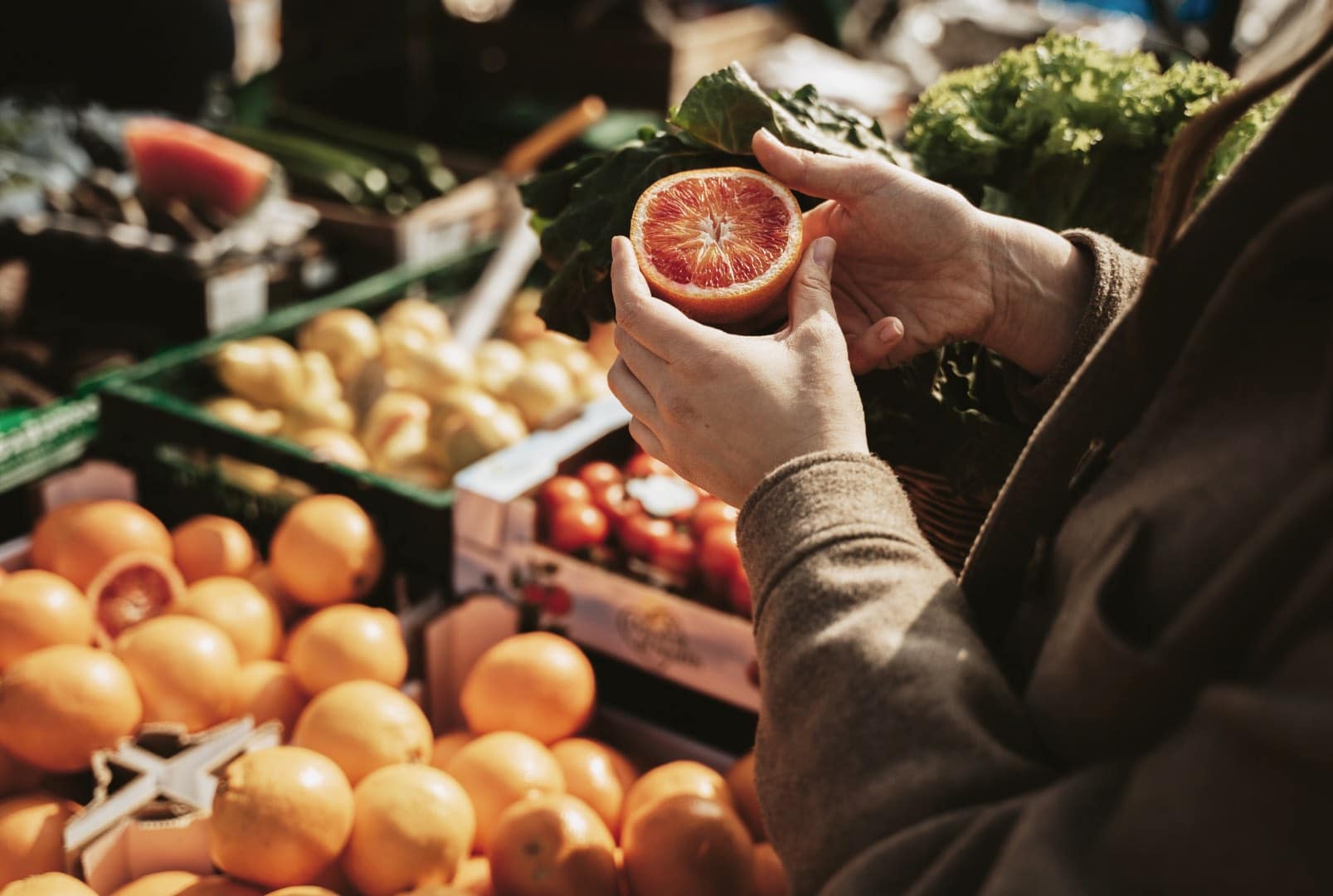 Marpole farmers market near Park & Granville Vancouver