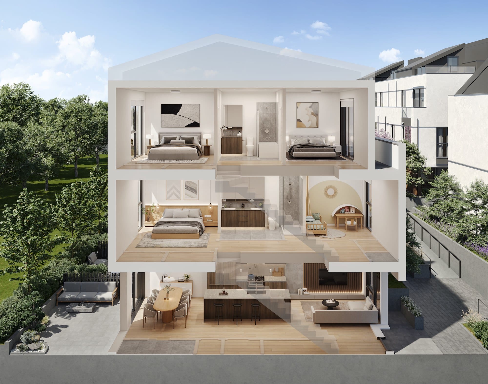 Satori coquitlam west presale townhouses 11