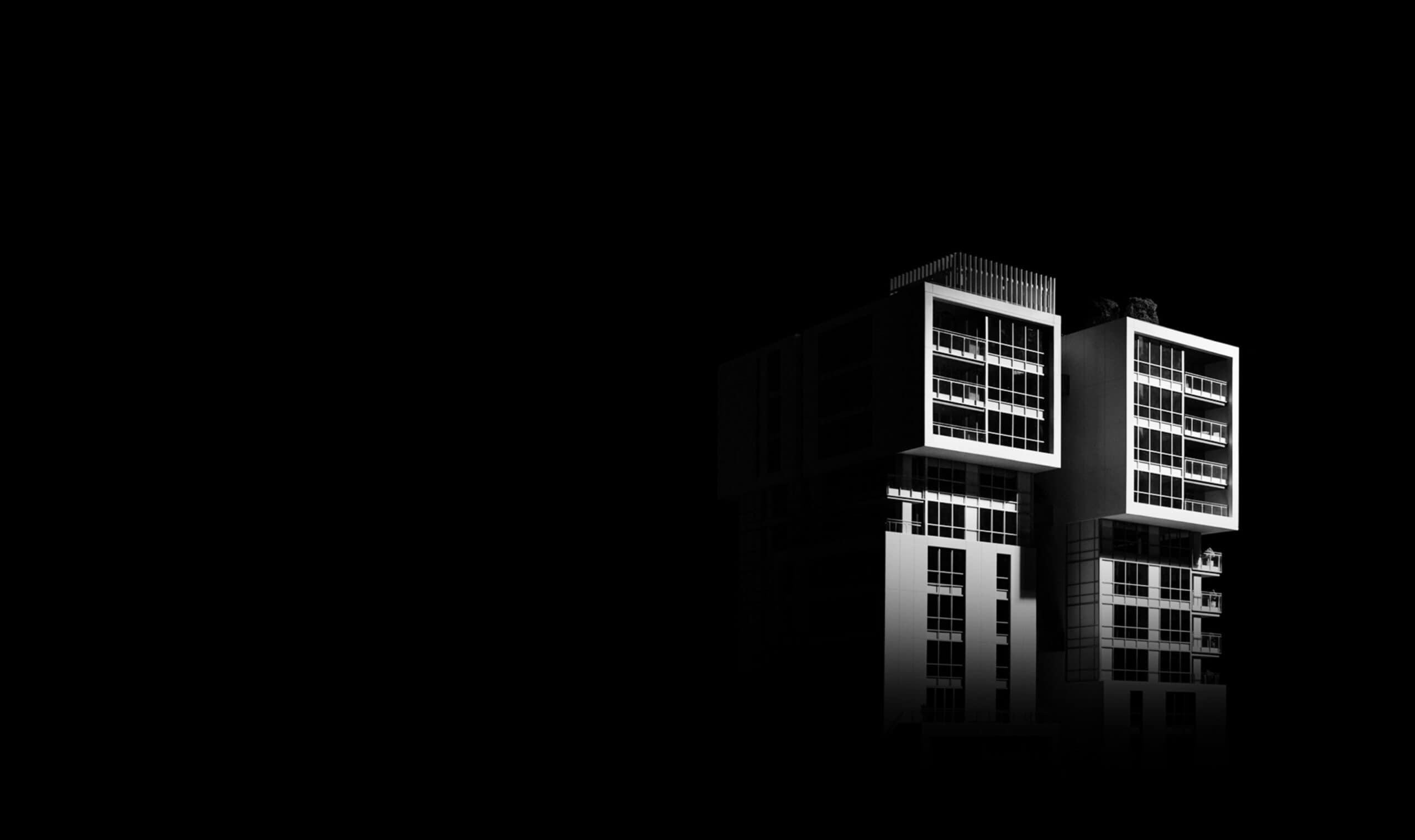 Modern architectural exterior of 1818 Alberni Vancouver by Landa Global Properties