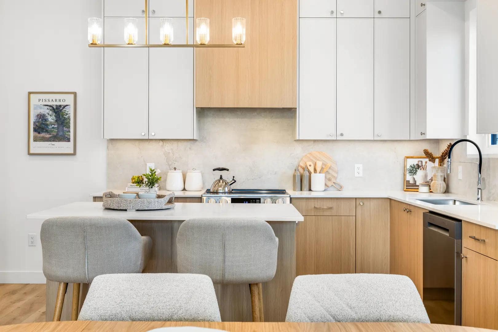 Contemporary kitchen interior at Edgewood