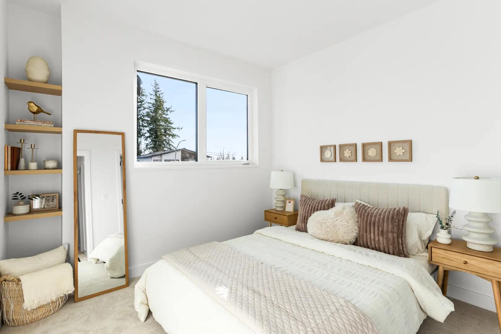 Secondary bedroom interior in Edgewood presale homes located at 16775 21 Avenue in South Surrey and developed by Northwest Development