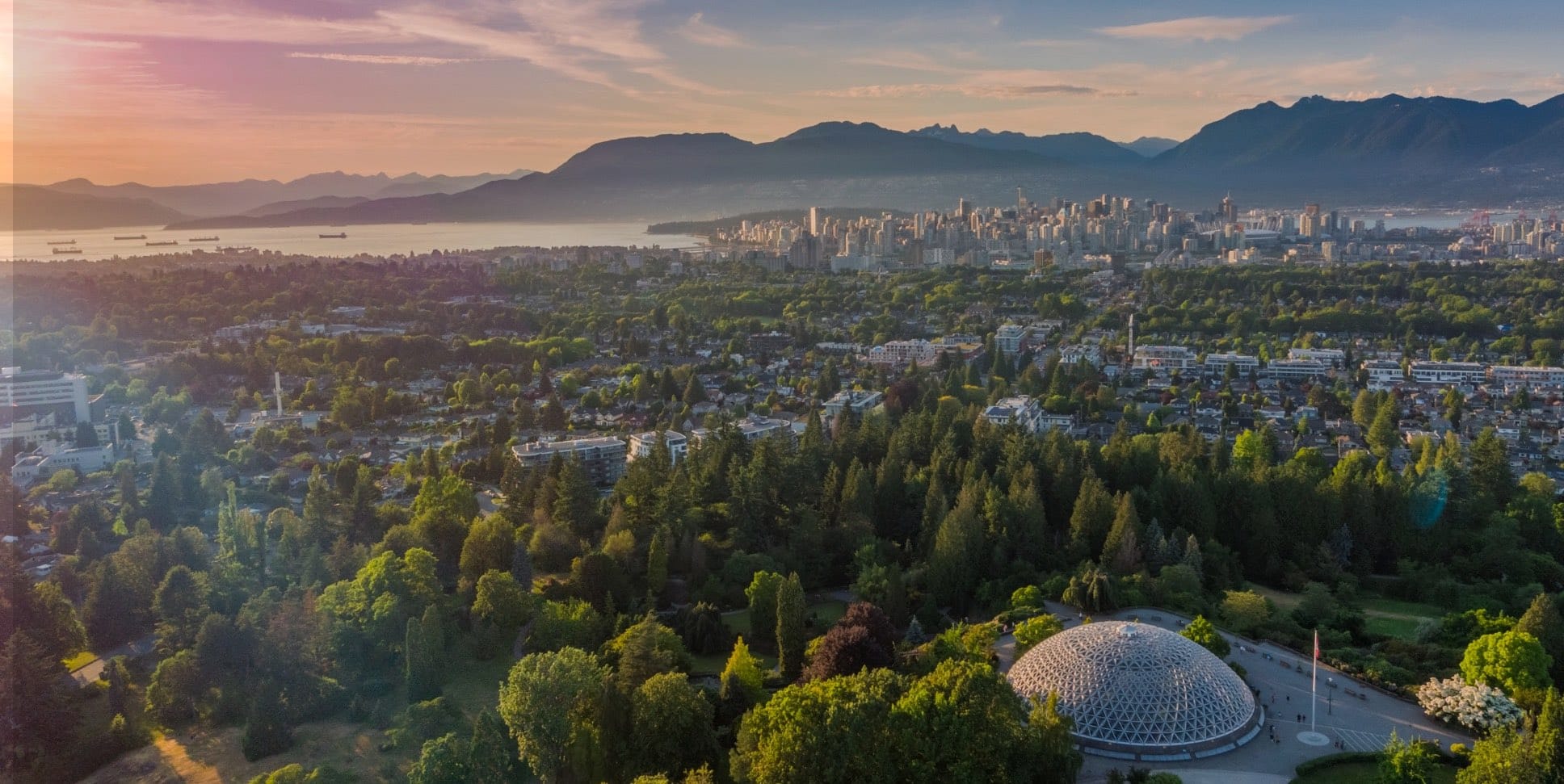 QE Park and Vancouver skyline views near Lina at QE Park, 5212 Cambie Street